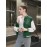 Letter Print Button Up Jacket, Women's Casual Streetwear, Women's Clothing