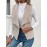 Waterfall Collar Open Front Vest, Versatile Fuzzy Sleeveless Outerwear For Fall & Winter, Women's Clothing