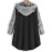 Color Block Hooded Coat, Dual Pockets Button Long Sleeve Coat, Casual Outerwear For Fall & Winter, Women's Clothing