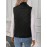 Argyle Pattern Fall & Winter Vest, Casual Zip Up Sleeveless Vest, Women's Clothing