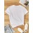 Graphic Print T-shirt, Short Sleeve Crew Neck Casual Top For Summer & Spring, Women's Clothing
