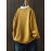 Solid Button Down Knit Cardigan, Casual Long Sleeve Loose Sweater With Pocket, Women's Clothing
